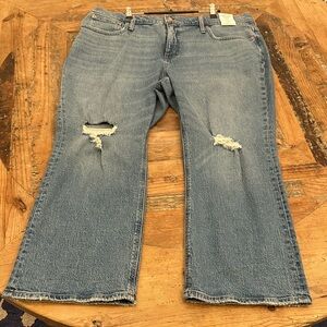 J. Crew Classic Blue Boot Cut Jeans